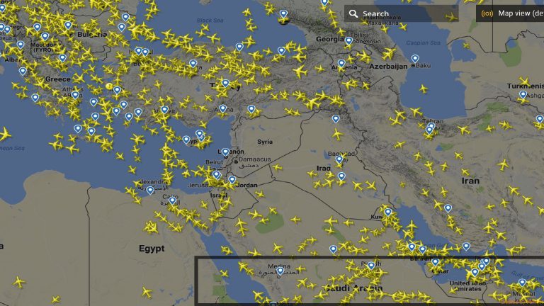 EUCOM a ordonat avioanelor civile să evite Siria