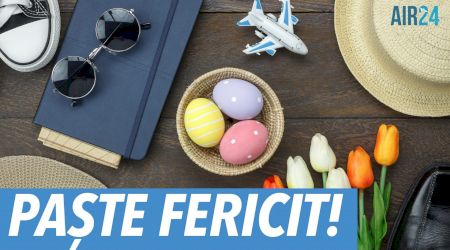 Hristos a Înviat! Echipa AIR24 vă urează un Paște fericit!