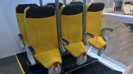 Pasagerii vor sta în picioare cu acest nou model de scaun pentru avion