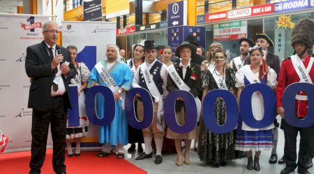 Va fi aniversat pasagerul cu numărul 1 milion de pe Aeroportul Cluj