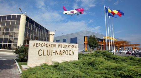 Ceremonie inedită pe Aeroportul din Cluj: a fost atins pragul de 1 milion de pasageri pe 2018