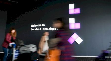 Grevă pe Aeroportul Luton, în Londra
