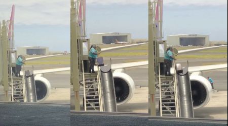 VIDEO. Operator de bagaje prins când aruncă bagajele cu indiferență