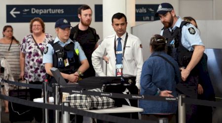 Autoritatea poliției a crescut pe orice aeroport din Australia