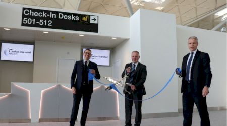A fost deschisă noua zonă de check-in de pe Aeroportul Stansted
