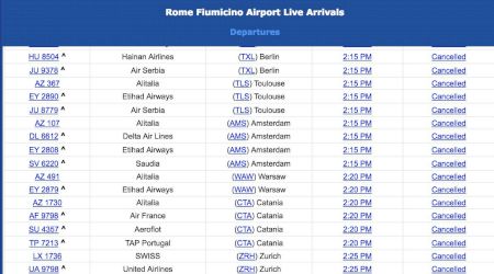 Sute de români blocați pe aeroporturi. Grevă în Italia. Care zboruri sunt afectate