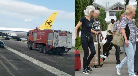 Incident aviatic. Aterizare de urgență provocată de păsări