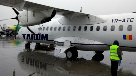 Incident aviatic grav cu un avion Tarom pe Aeroportul din Iași