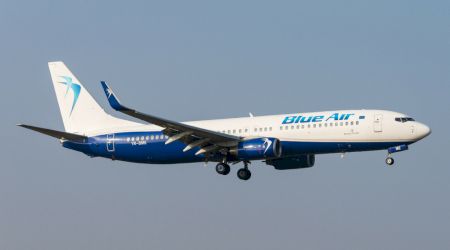 Zboruri Blue Air către litoralul românesc, în vara 2018