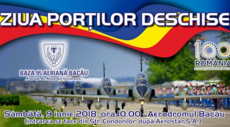 Ziua Porților Deschise pe Aerodromul din Bacău