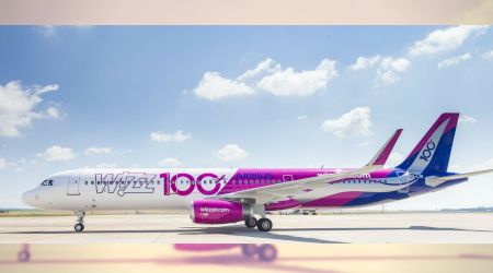 100 aeronave Wizz Air. Flota companiei aeriene a ajuns la 100 de aeronave