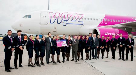 Bază nouă Wizz Air la Viena. Reducere de 20% la toate zborurile din și către Viena