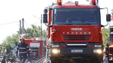 Incendiu la un hotel din Venus. 28 de persoane evacuate