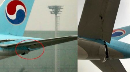 Incident pe Aeroportul Seoul-Gimpo. 2 avioane s-au tamponat