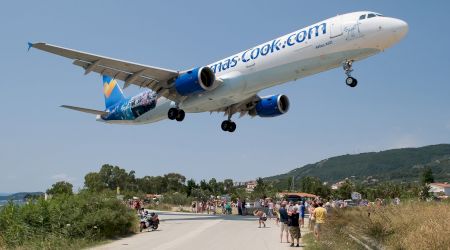 VIDEO. Incident pe aeroportul din Skiathos