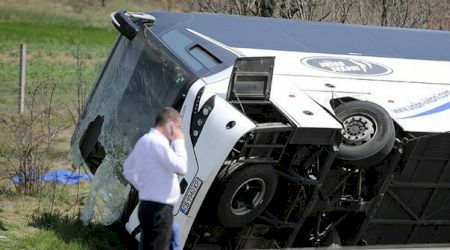 Accident în Bulgaria. 11 români au fost răniți