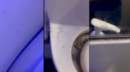 VIDEO. Toaleta unui avion Ryanair aflată în stare deplorabilă