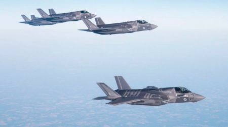 4 dintre cele mai avansate avioane de luptă au aterizat în Marea Britanie