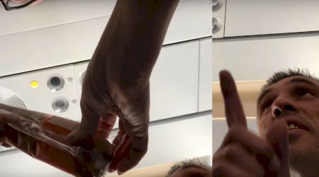 VIDEO. Un pasager agresiv verbal insultă o stewardesă Wizz Air