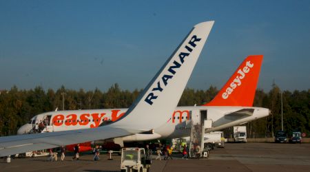 Sute de zboruri Ryanair au fost anulate din cauza grevelor din weekend