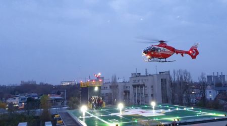 Heliport construit în curtea Spitalului din Sinaia în decurs de două luni, dat în folosinţă