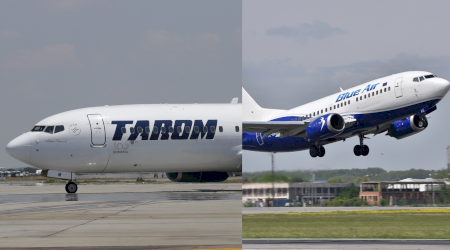 Bode: Tarom, credit de 64 de milioane de euro, Blue Air unul de 60 de milioane de euro