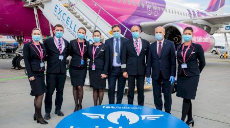 Wizzair deschide 4 noi rute din  Iași