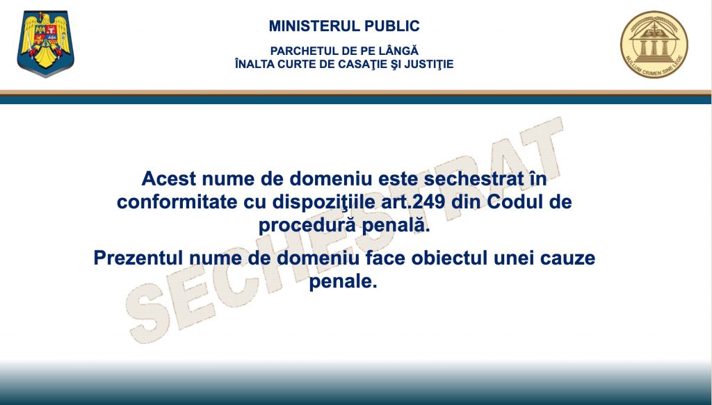 Filelist.ro confiscat de autoritati