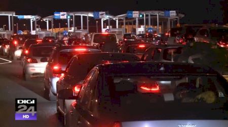 Ultimă oră! Cozi de mașini la vama Nădlac. Se întorc românii în străinătate